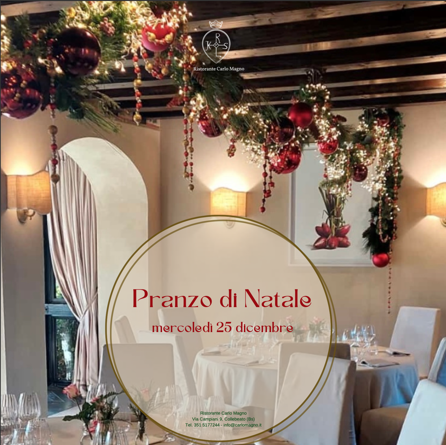 Pranzo di Natale – 25 dicembre